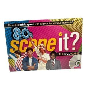 80s Scene It 1980s DVD Trivia Game Mattel‎ Brand New Factory Sealed